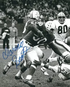Signed 8x10 CLARENCE SCOTT New England Patriots Autographed photo - w/COA - Bild 1 von 1