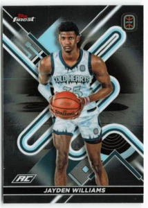 2022 Jayden Williams Topps Finest Overtime Elite Rookie #39 - Cold Hearts - Picture 1 of 2