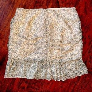 Chelsea & Violet Rouched Ruffled Boho Peasant Skirt, Women’s Juniors Size Medium - Picture 1 of 7