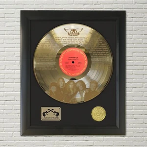Aerosmith - Sweet Emotion Legends Etched LP Record Display M4 - Picture 1 of 3