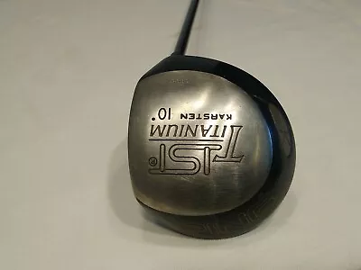 RH Ping IST Titanium Karsten 10* Driver S-Flex Graphite Shaft  - Image 1 of 4