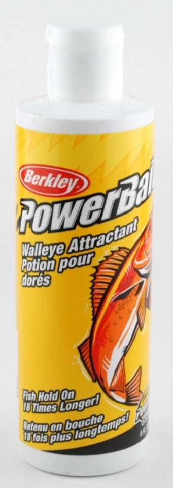 Berkley Powerbait Water Soluble Liquid Walleye Attractant 8 oz Bottle 1011036 - Image 1 of 1