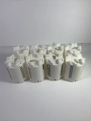 8 Cilindros Grandes Construx Blancos De Colección de Fisher Price - Lote de Piezas De Repuesto Foto 1 de 4