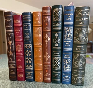 8 volumes, First Edition Society, Franklin Library, leather, great condition - Picture 1 of 7