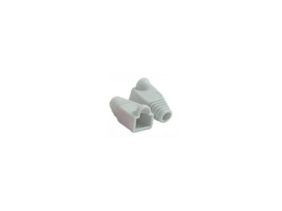 C2G 04754 RJ45 Snagless Boot Cover (6.0mm OD) Multipack (50 pack) - Gray (TAA Co - Image 1 of 2