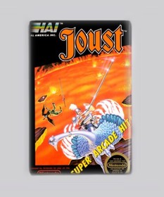 Joust NES - 2"x3" Fridge MAGNET (nintendo retro
