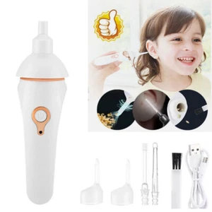Ear Wax Vacuum Removal Cleaning Kit Electric Ear Cleaner Light Vacuum Suction - Picture 1 of 23