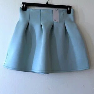 ASOS NEOPRENE PLEATED SKIRT SIZE 8 NWT - Picture 1 of 9