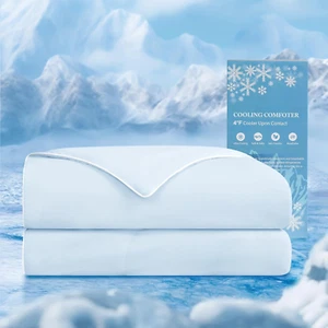 Cooling Comforter King Size - Cooling Blanket for Hot Sleepers and Night Sweats, - Picture 1 of 6
