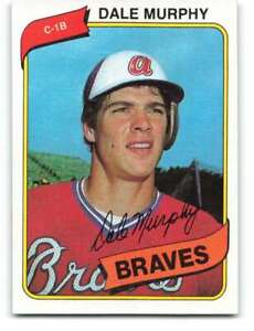 1980 Topps #274 Dale Murphy Atlanta Braves Baseball Card NM-MT ID:33086
