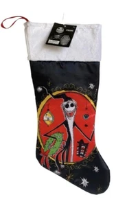 Brand New Nightmare Before Christmas Santa Jack Skellington Holiday Stocking - Picture 1 of 7