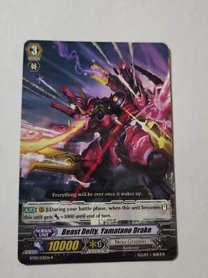 Cardfight!! Vanguard Beast Deity, Yamatano Drake - BT09/031EN R CFV Rare NM  - Image 1 of 4