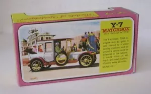 Caja repro Matchbox MOY Nr.07 1912 Rolls Royce Blisterbox - Imagen 1 de 2