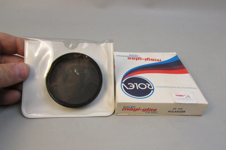 Rolev M.G. Circular 62mm Polarizer Polar Linear Lens Filter Japan  - Image 1 of 4