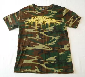 Silence The Messenger Camo Camouflage T Shirt Medium Metalcore - Picture 1 of 6