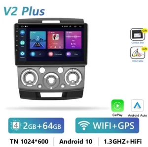 RADIO 9" PARA FORD RANGER BLUETOOTH WI-FI RDS NAVEGADOR GPS CARPLAY 12/17 - Imagen 1 de 4