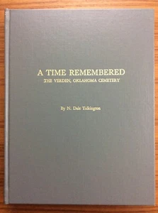 Rare VERDEN OKLAHOMA CEMETERY By N Dale Talkington GENEALOGY BOOK Grady County - Bild 1 von 11