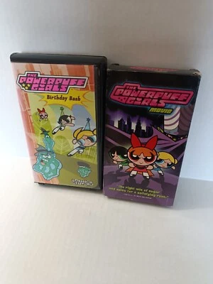 The Powerpuff Girls Movie (VHS, 2002, Slip Sleeve Contains Dexters Laboratory... - Image 1 of 4