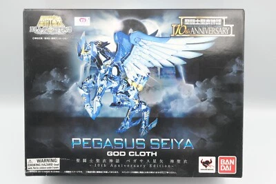 Bandai Saint Seiya Pegasus Seiya God Cloth 10th Anniversary Edition Sealed - Image 1 of 4