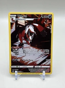 Thievul GG17/GG70 -Crown Zenith Galarian Gallery Full Art Holo Near Mint Pokemon - Picture 1 of 2