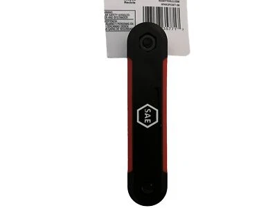Husky Folding Locking Diamond Hex Key Set Small Red Sae - Image 1 of 4