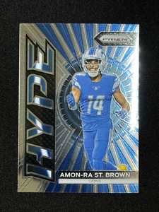2023 Panini Prizm - Amon-Ra St Brown HYPE Insert Card #H-9 Lions - Picture 1 of 2