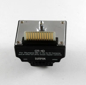Sunpak Interface Module OT-1D for Olympus OM-2, 2N,1N,10 cameras Lightly Used - Picture 1 of 5