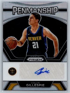 2023-24 Panini Prizm #PNM-COL Collin Gillespie Penna Auto Argento - Foto 1 di 2