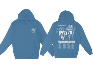 Jonas Brothers Greeting's From Your Hometown Tour Hoodie Unisex Fan Gift S-5XL - Picture 1 of 5