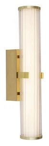 Bathroom Light Gold Clamp LED Wall IP44 430mm Searchlight 63125-1GO - Picture 1 of 2