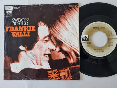 Frankie Valli - Swearin' To God 7'' Vinyl Germany - Photo 1/4