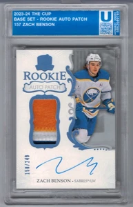 2023-24 The Cup Zach Benson Rookie Patch Auto RC #'ed 158/249 - Picture 1 of 1