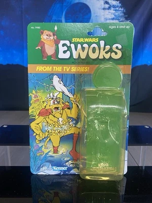 Star Wars Ewoks KING GORNEESH CARDBACK com Blister Vintage Kenner Original 1985 - Imagem 1 de 4