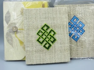 Handmade Lokta Plant Paper Journal/Stetch Books 8x6 inches: Lot of 3 - Picture 1 of 8