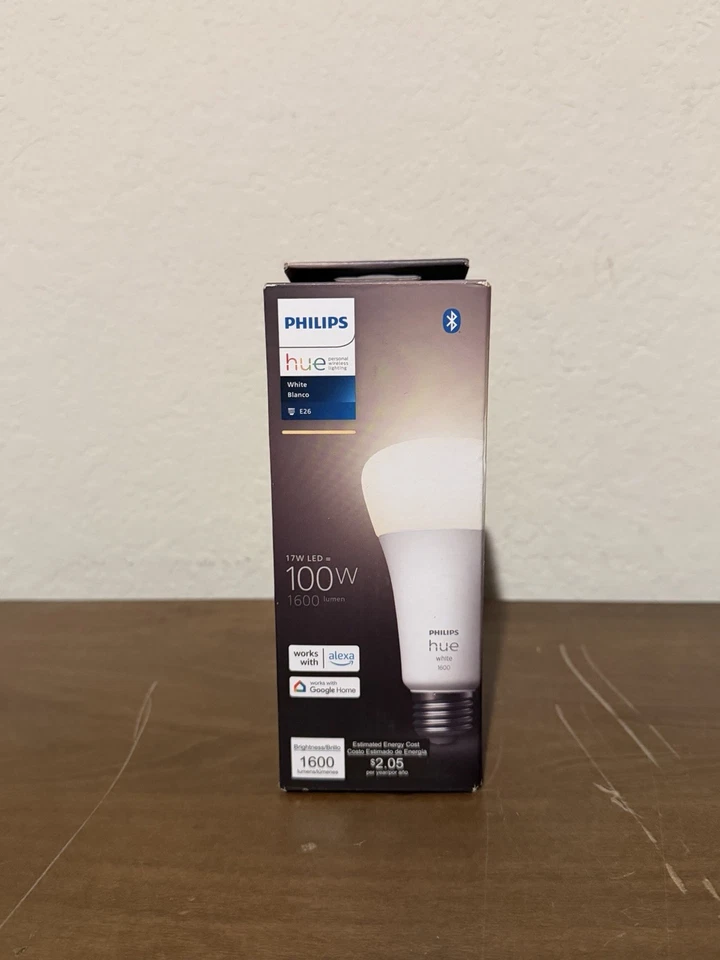 Philips Hue 100W A21 Smart LED Light Bulb - White - Image 1 of 2