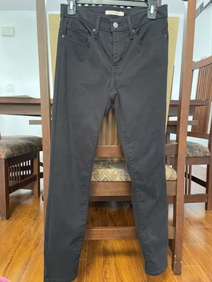 Levi’s 311 shaping Skinny mid rise Women's Soft Black Ankle Jeans size 27x30 - Image 1 of 4