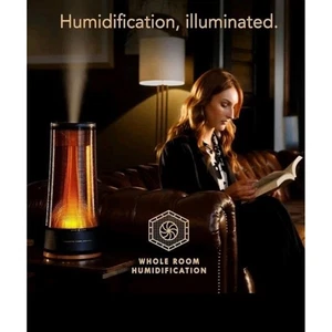 Vornado Alchemy Lucerna 3T Translucent Amber Ultrasonic Humidifier Ambient Light - Picture 1 of 17