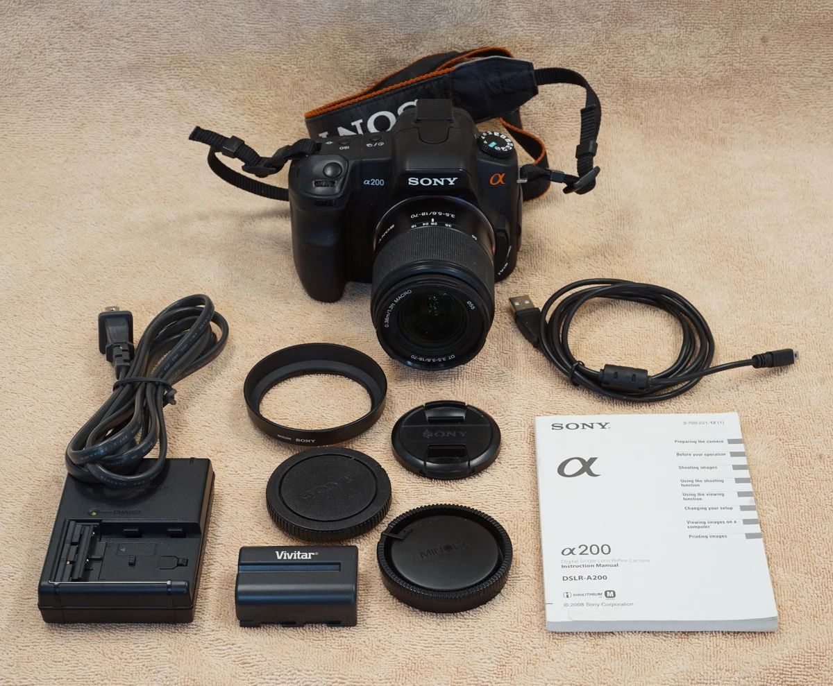 Preços baixos em Câmera Sony A200 | eBay