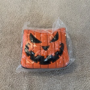 Taylormade Vault Spider Trick Or Treat Pumpkin Mallet Headcover, Ships Today! - Picture 1 of 6