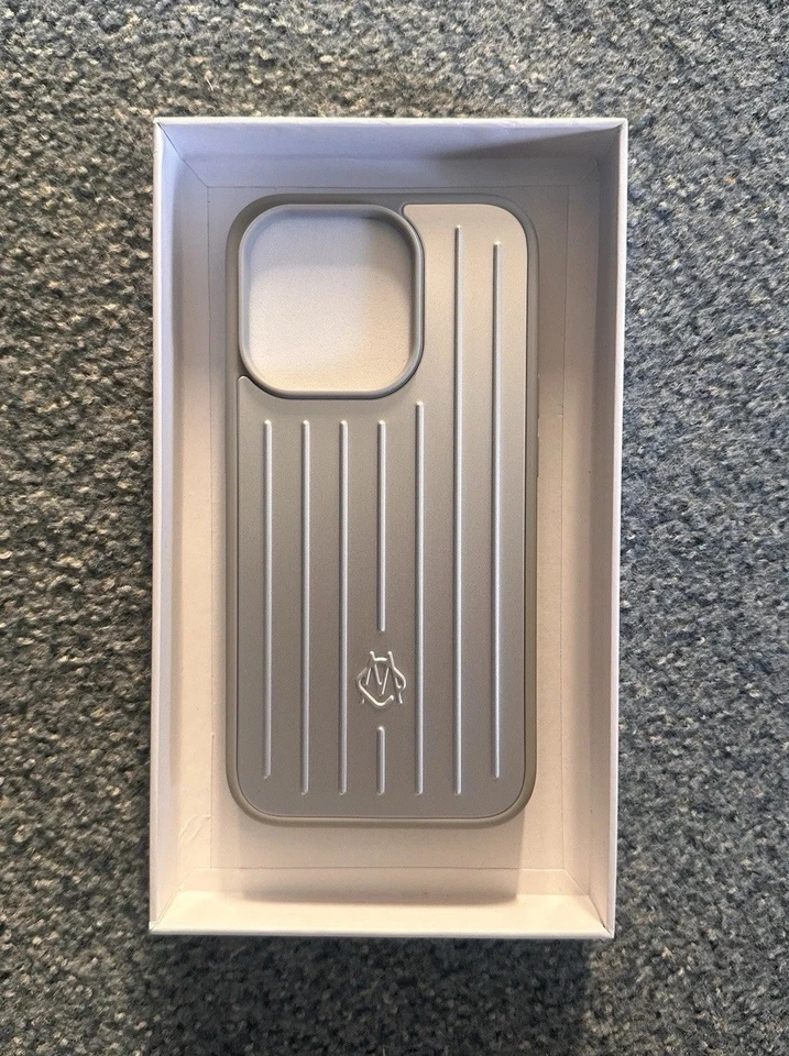 Rimowa Apple iPhone 15 Pro Silver Case - Image 1 of 3