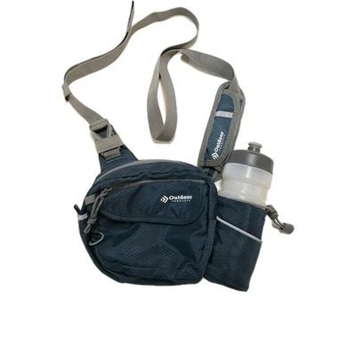 Outdoor Products Melrose 3 Ltr Shoulder Sack Waist Bag With 20oz Water Bottle - Image 1 of 4