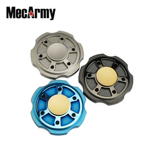Mecarmy GP3 round Titanium Fidget Spinner, relax , Hand Excise, Relieves Stress - Picture 1 of 28