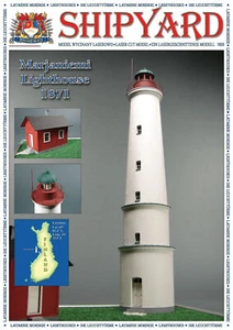 Kartonmodell Leuchtturm Marjaniemi 1:72 Shipyard - Bild 1 von 4
