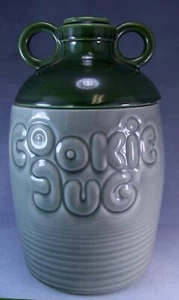 Vintage USA 1970s Stoneware McCoy LLC Cookie Jar #213 Green Cookie Jug - Picture 1 of 4