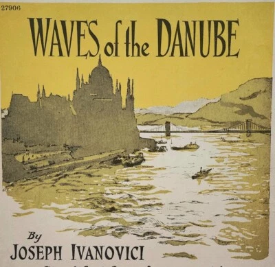 1947 Ondas del Danubio Partituras Theodore Presser Joseph Ivanovici Foto 1 de 2