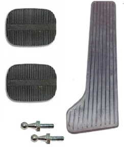58-62 CORVETTE PEDAL DE GASOLINA + FRENO, PASTILLAS DE PEDAL DE EMBRAGUE Y PERNOS DE PEDAL DE GASOLINA (NUEVO) - Imagen 1 de 1