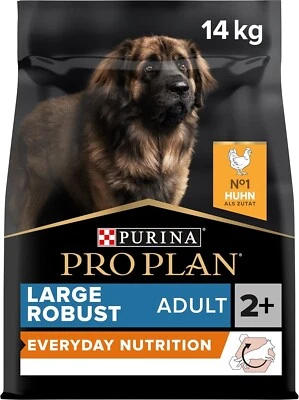 PRO PLAN Large Robust Adult Dry Dog Food Everyday Nutrition Rich in Chicken 14kg - Image 1 of 4