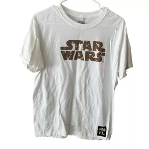 Funko Star Wars White Crew Neck T Shirt Mens M - Picture 1 of 3