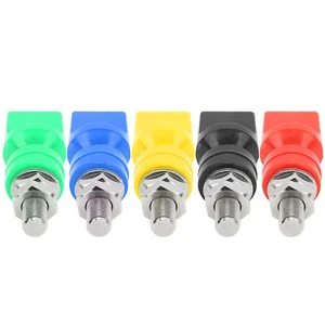 Binding Post Wire Terminal Connector M10 Thread 100A For 4mm Banana Plug - Picture 1 of 36