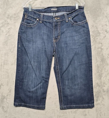 Pantalones Cortos Cabelas Mujer Talla 12 Regular Azul Denim Bermudas Caminar Todos los Días Foto 1 de 4